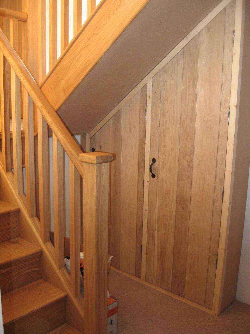 Bryncelyn staircase and external joinery, Brynberian, Pembrokeshire
