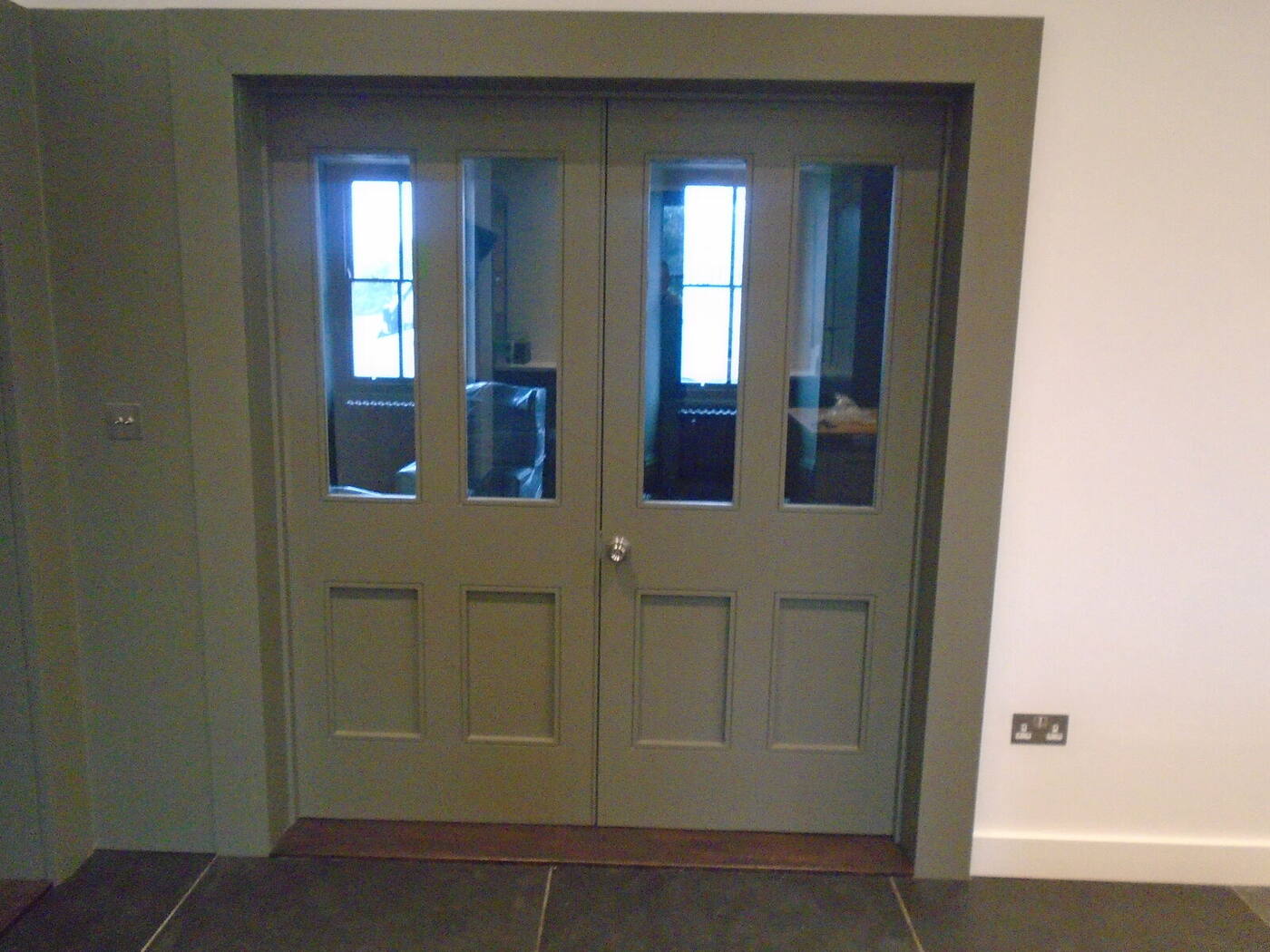 Internal double doors by Thomas Joinery
