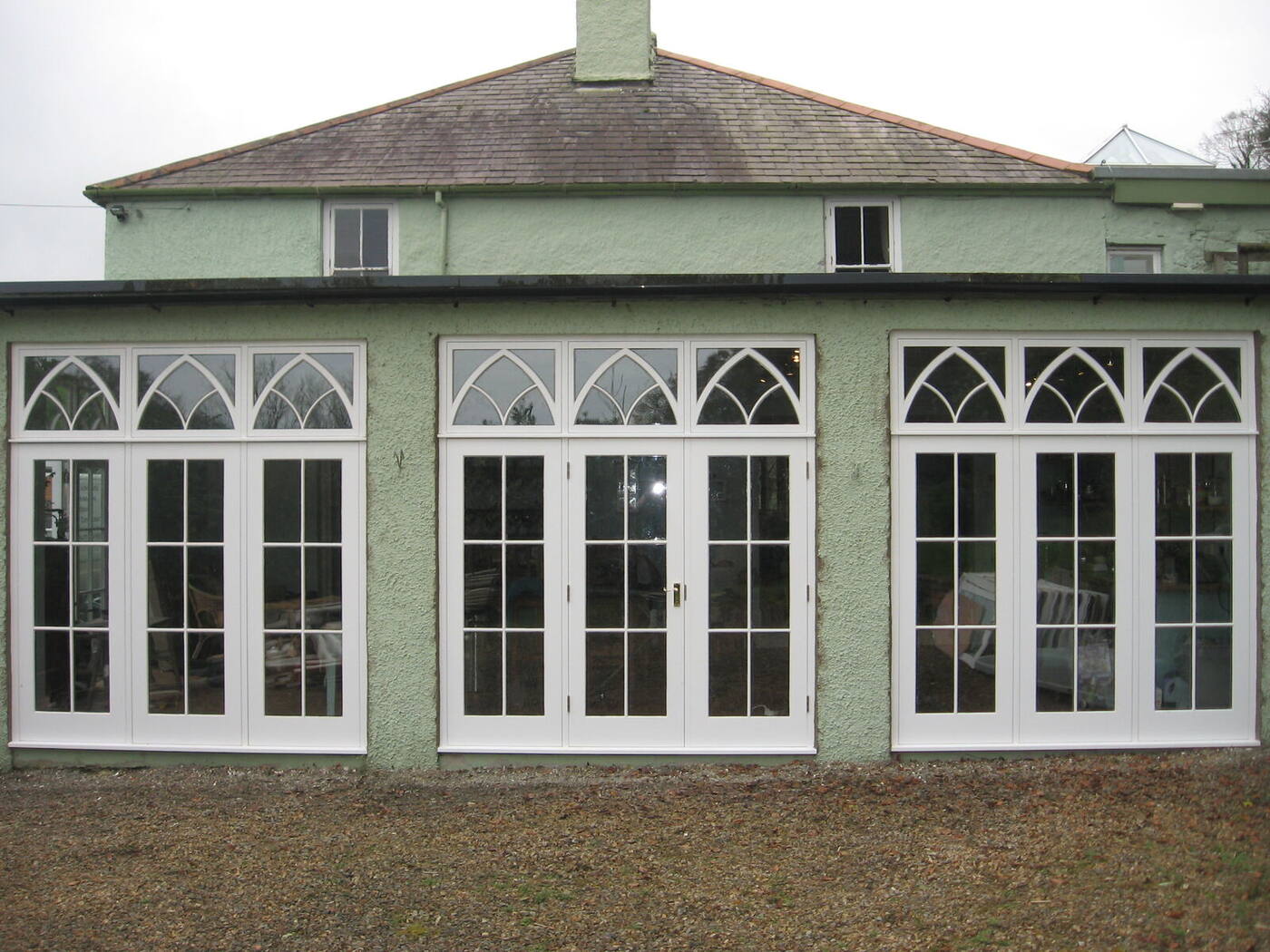 Grade II listed doors and roof lanterns, Glandwr, Tresaith, Ceredigion