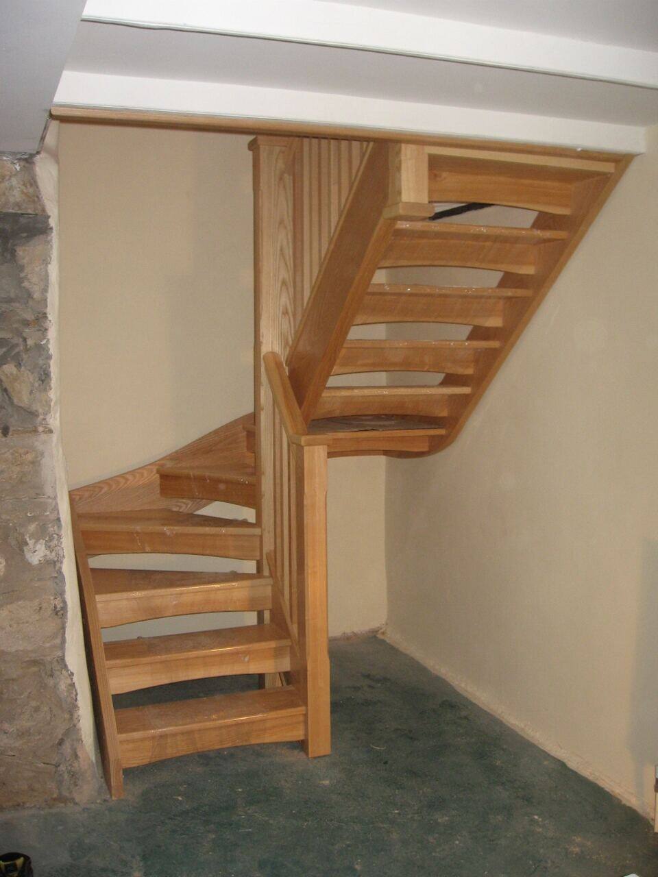 Staircase and windows, Mill Lane, Newport, Pembrokeshire