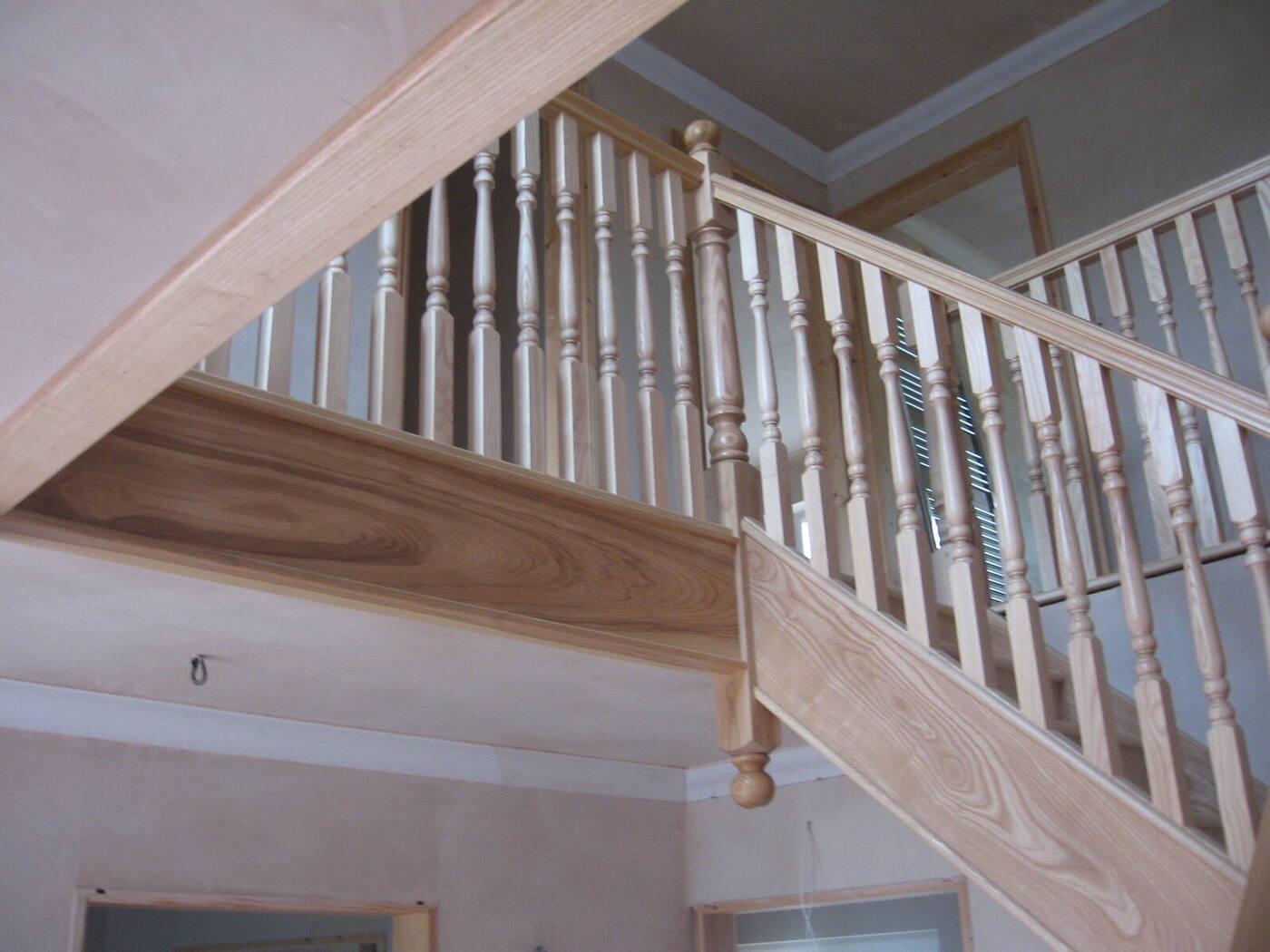 Bespoke timber staircase made by Thomas Joinery